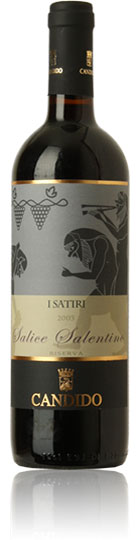 Satiri, Salice Salentino Riserva 2005, Candido