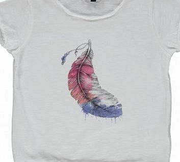 Feather Eddie T-shirt White `6 months,12