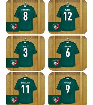 Leicester Tigers Personalised Dressing Room