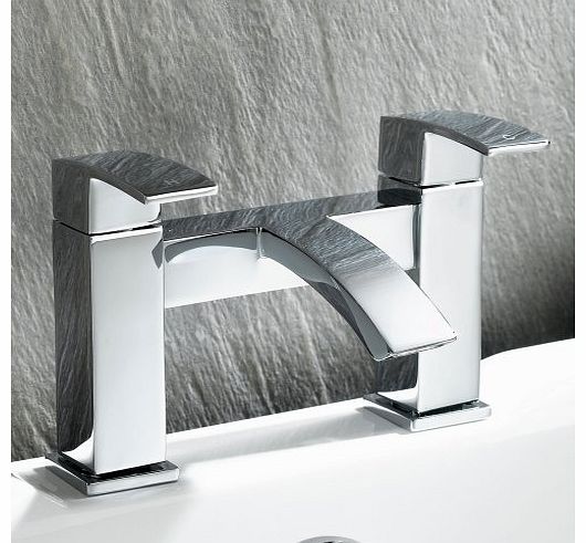 iBath Ecco Bathroom Taps - Chrome Bath Filler Mixer Tap