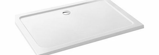 iBath Rectangular 1600 x 800 mm Stone Resin Shower Enclosure Slimline Tray