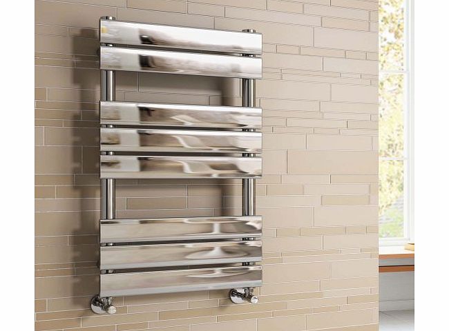 iBath Sacramento Flat Panel Towel Radiator - 800x450mm