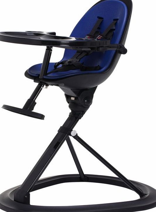 Icklebubba Ickle Bubba Orb Highchair-Black/Royal Blue