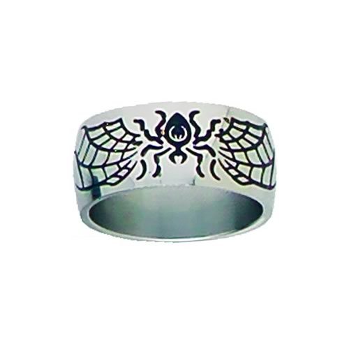 Etched Spyder Ring