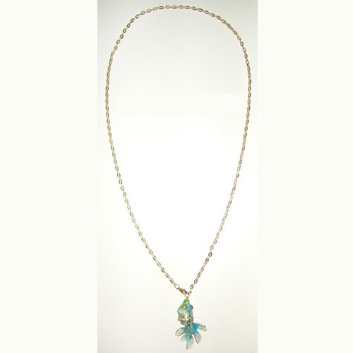 Icon Ladies Icon Closonne Fish Necklace Blue