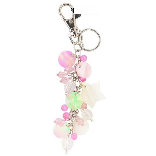Icon Ladies Icon Dangly Keychain White