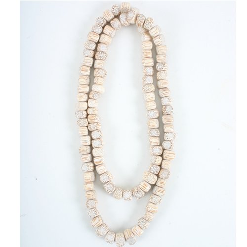 Icon Ladies Icon Palmwood Necklace White