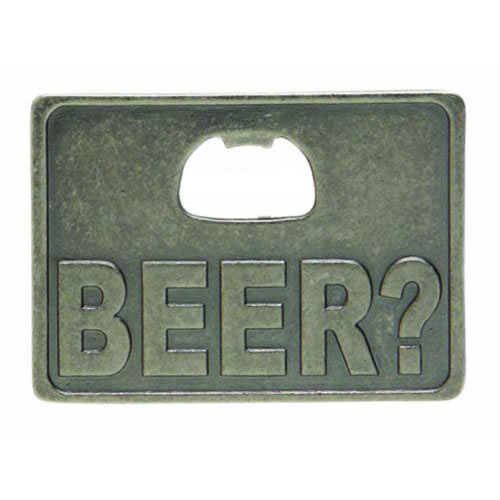 Mens Icon Metal Beer Opener Buckle Na