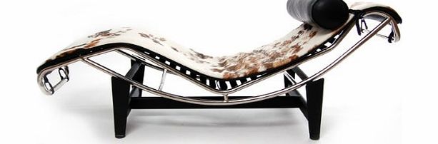 Iconic Interiors Corbusier chaise longue in pony skin