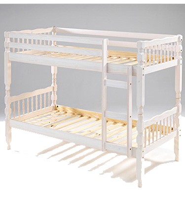 Ideal Melissa Whitewash Bunk Bed