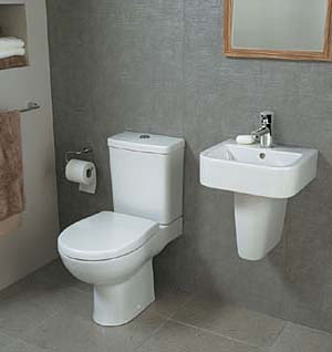 Create Square Close-Coupled WC