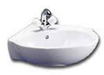 Space Corner Washbasin 1 Taphole (E7162)