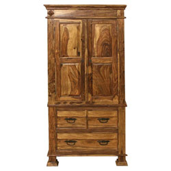 IFD Indian - Bedroom Gents Wardrobe (Sheesham Wood)