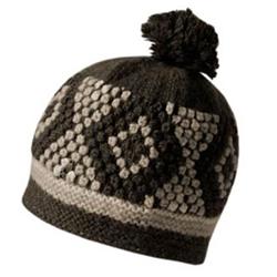 Burst Pom Pom Beanie - Black Mix