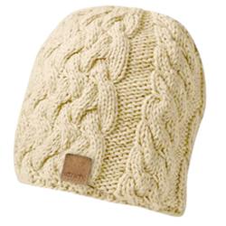 Ena Oversize Beanie - White