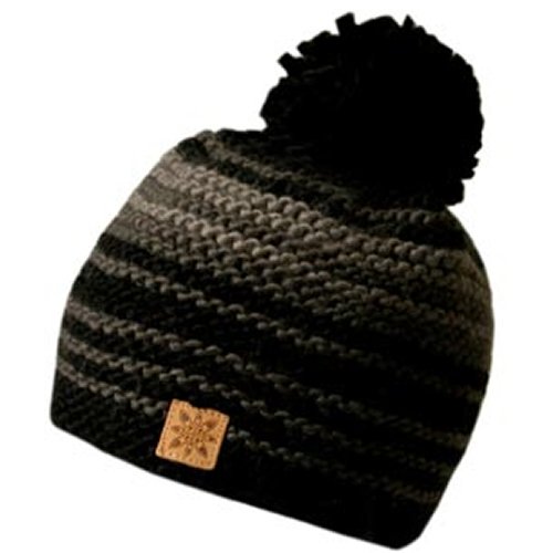 Mens Ignite 4 Tune Mix Beanie Black Mix