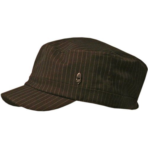 Mens IGNITE Guy Cap Chocolate Pinstripe