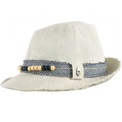 IGNITE Mens IGNITE Montecristo Fedora Milk