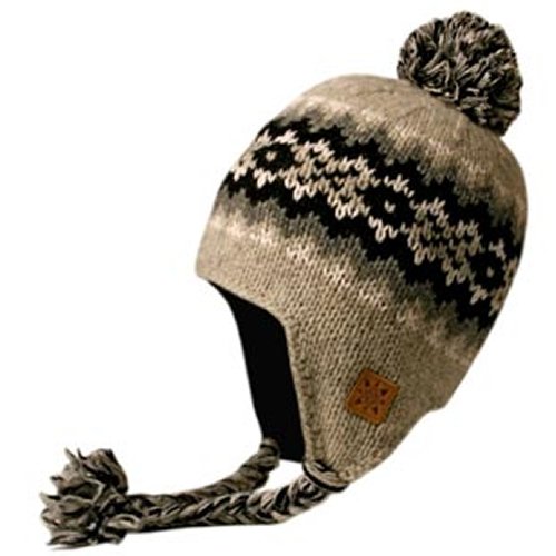 Mens IGNITE No1 Peru Beanie Grey Mix