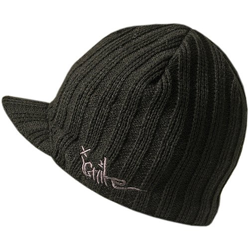 Mens IGNITE Peak 3 Beanie Black