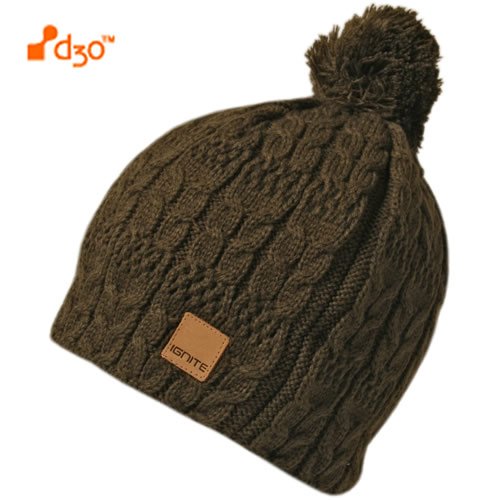 Mens IGNITE Ritzy d3o Beanie Chocolate