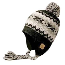 No 1 Peru Beanie - Black Mix