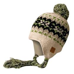 No 1 Peru Beanie - White Mix