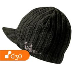 Peak 3 d3o Beanie - Jet Black