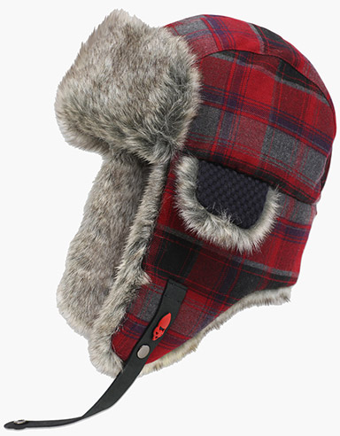 Plaid Trapper Hat