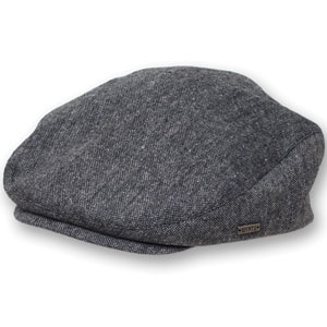 Tweed Ivy Driver cap - Grey Tweed