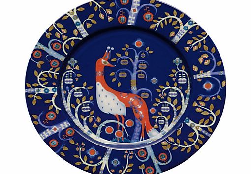 Taika Plate, Dia.22cm, Blue