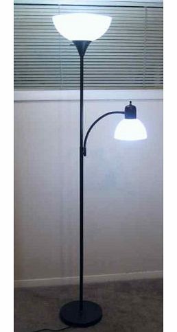 NOT FLOOR UPLIGHTER, READING LAMP BLACK