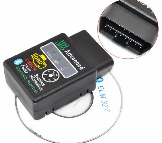 iKKEGOL HH OBD Advanced ELM327 Bluetooth ODB2 ODBII Bluetooth V1.5 Car Auto Diagnostic Scanner Tool Torque A