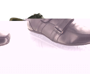 Ikon Double Velcro Casual Shoe - Size 13-14