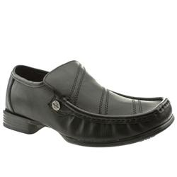 Male Ikon Turner Leather Upper in Black