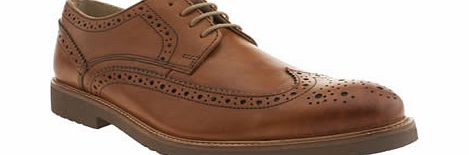 Ikon Tan Walnut Brogue Shoes