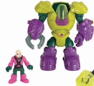 Fisher Price Imaginext DC Super Friends Lex Luthor Mechanical Suit