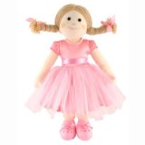 Fair Trade and Handmade Ballerina Rag Doll