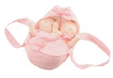 Rag Doll Cot Twins Pink