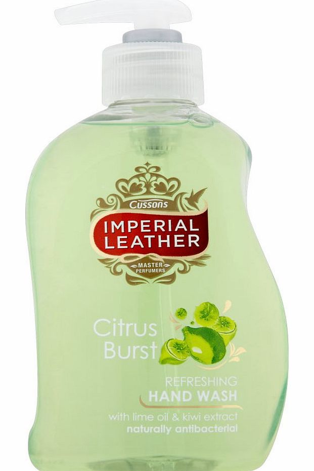 Leather Citrus Burst Hand Wash 300ml