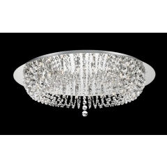 Flush Strass Crystal Ceiling Light Large