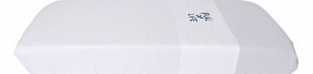 Baby sheet - white/blue S,M
