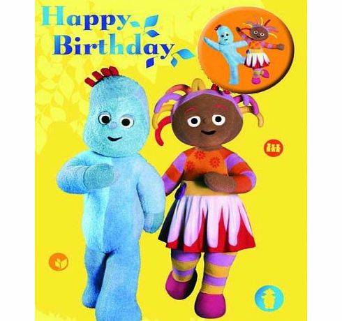 In the Night Garden  General Badged Birthday Greeting Card