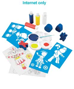 Sponge Painting Kit