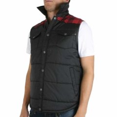 Mens Independent Apache Gilet Black