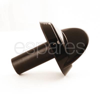 Indesit 6 Heat Knob (Black)