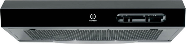 Indesit H1612BK 60cm Traditional Hood in Black