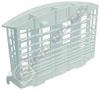 White Slim Line Dishwasher Cutlery Basket