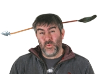 INDIAN Arrow Through Head