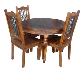 Dining Set - Round Jali